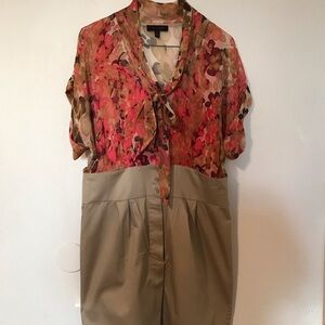 The Limited Multicolor Blouse Dress